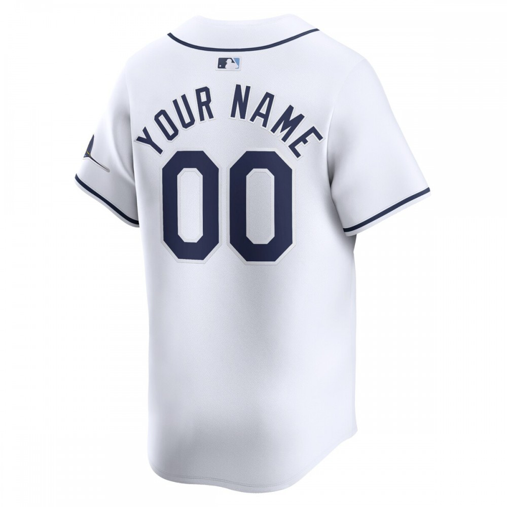 Tampa Bay Rays Home Limited Custom Jersey - White-Pro Kit Vault | Brand New 26/27 Sports Jerseys